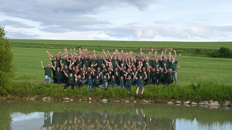 Eindrücke vom Jubiläumsfest des ASV Forelle Poppenlauer Foto: Annette Warmuth