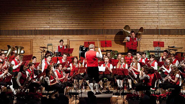 Impressionen vom Konzert des Jugendorchesters und des Musikvereins Rödental in der Franz-Goebel-Halle.Foto: Jochen Berger