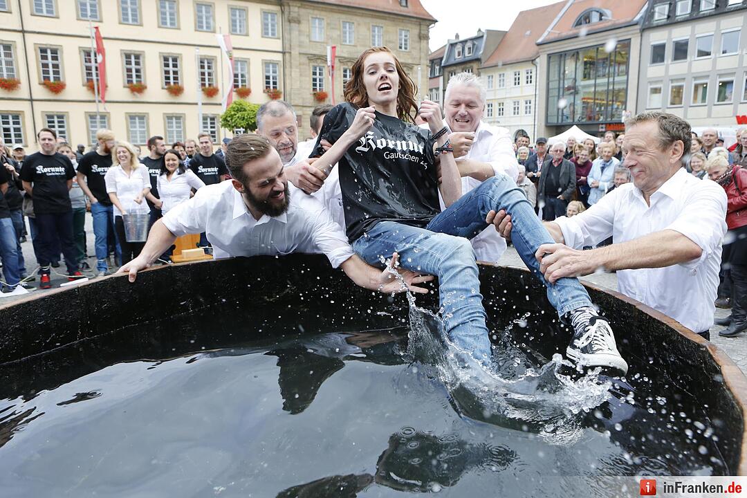 Gautschfeier 2015 der Mediengruppe Oberfranken in Bamberg