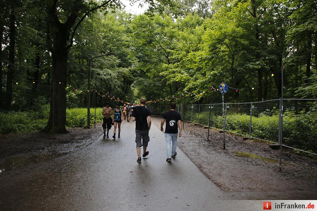 Rock im Park 2016 - Stimmung am Sonntagmorgen