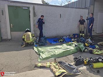 Feuer in Bamberger Polizeiwache: Beamten blieb kurze Zeit f&uuml;r Flucht