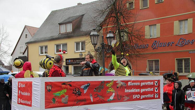 Faschingszug in Höchstadt  Foto: Andreas Dorsch