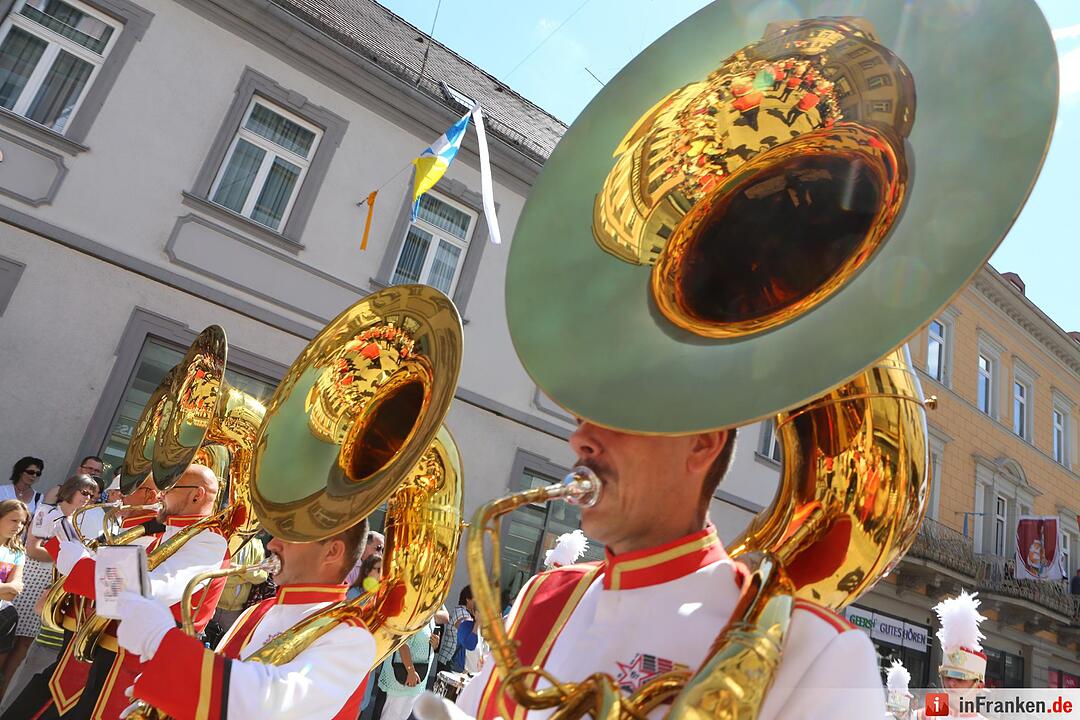 Rakoczyfest in Bad Kissingen mit Umzug; Foto: Barbara Herbst