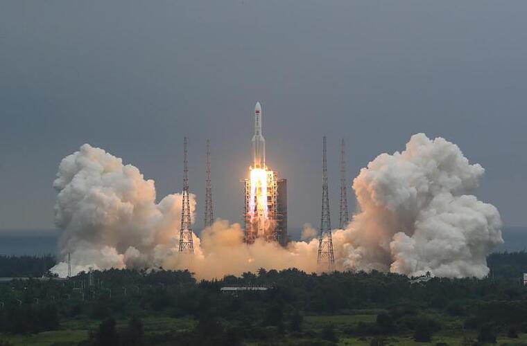 China weist Sorgen vor Trümmern seiner Rakete zurück