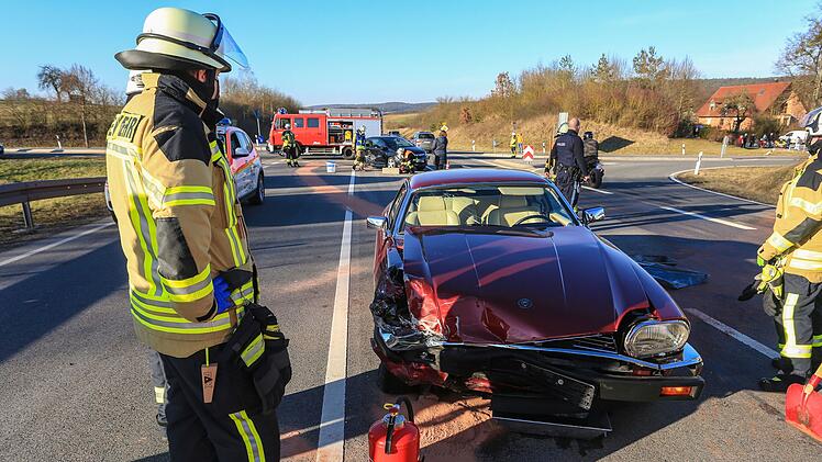 Unfall auf B279 im Kreis Bamberg