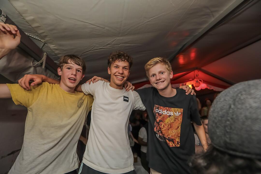 Endlich wieder Partystimmung im Sandgebiet