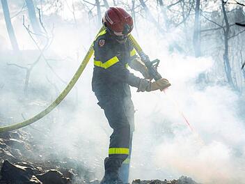 Waldbrand in Südfrankreich