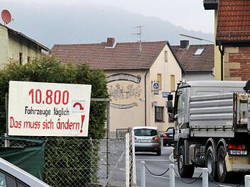 Die Nüdlinger warten auf eine Verbesserung der Verkehrssituation in ihrer Gemeinde. Foto: Werner Vogel