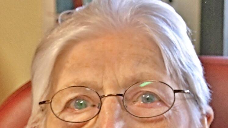 Anna Schneider war an ihrem 95. Geburtstag "insgesamt zufrieden". Foto: Helmut Will