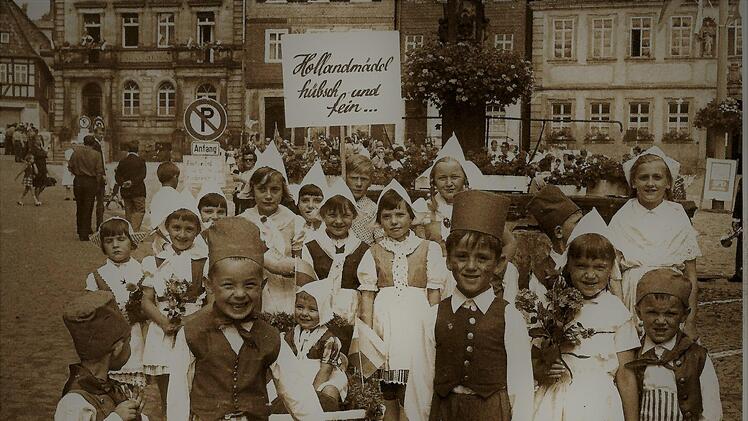 Ausgesprochen attraktiv - die Holländergruppe von 1967  Repro: Gerd Fleischmann