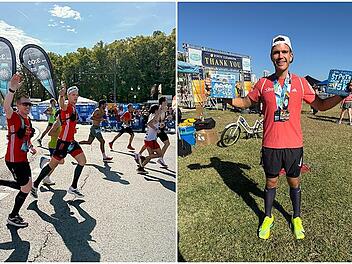 Markus Geiger greift den Honolulu-Marathon auf Hawaii an