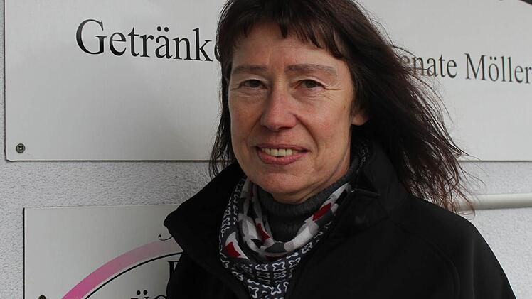 Renate Möller vom Getränkeshop. Foto: Birgit Will
