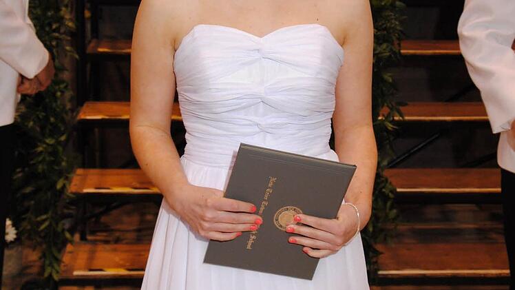 Auch festliches Anlässe erlebte Jennifer Zahl in den USA.