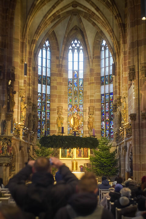 Nürnberg zur Weihnachtszeit.
