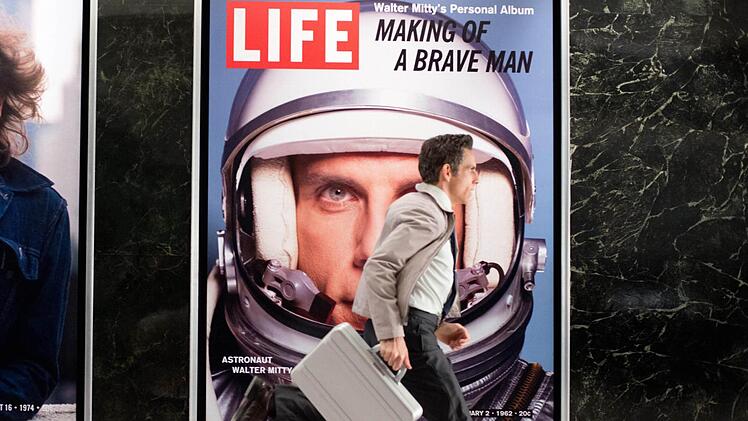 Ben Stiller in der Titelrolle von "Das erstaunliche Leben des Walter Mitty".Foto: Twentieth Century Fox