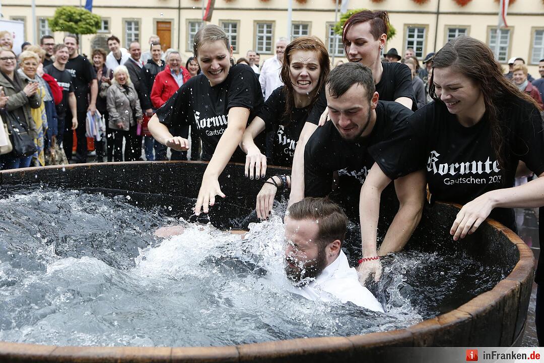 Gautschfeier 2015 der Mediengruppe Oberfranken in Bamberg