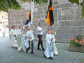 Der Familiensonntag begann mit einem Gottesdienst. Foto: Manfred Welker