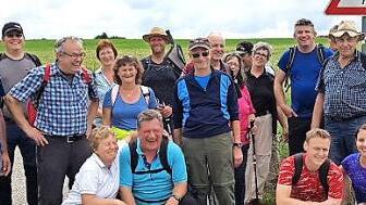 Die Wandergruppe hatte sichtlich Spaß.  Foto: privat