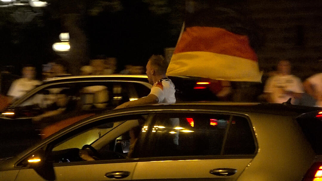 N&uuml;rnberg feiert ausgelassen den Einzug ins Viertelfinale