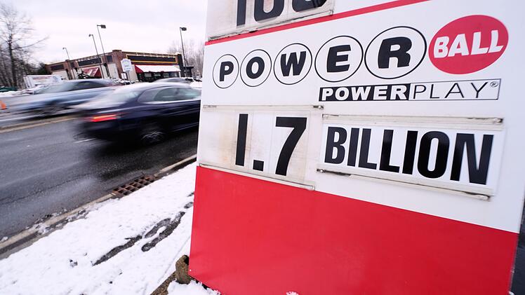 Powerball-Lotterie in den USA mit 1,7 Milliarden im Jackpot