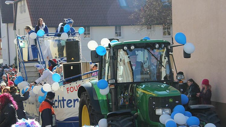 Faschingsumzug in Oberlangenstadt. Foto: Veronika Schadeck