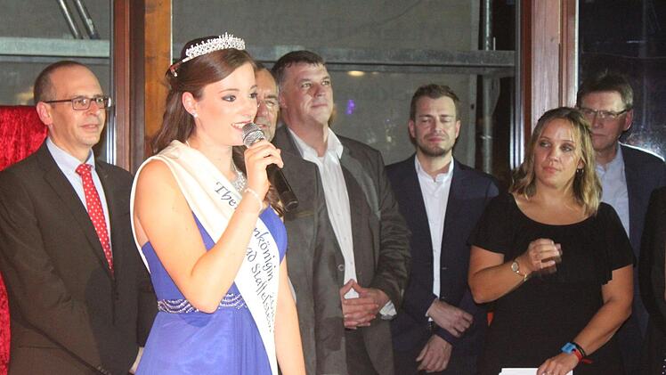 Katharinas Thronrede bei der Krönungsfeier 2016 in der Obermain-ThermeMatthias Einwag