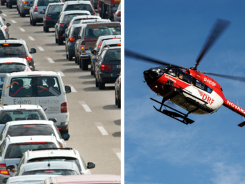 A70 bei Thurnau: Medizinischer Notfall l&ouml;st Unfall aus