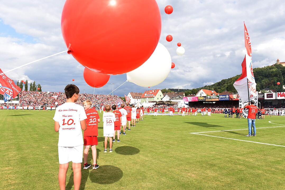 Das Traumspiel gegen den FC Bayern München in Coburg