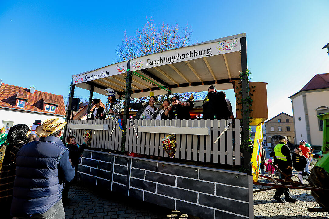 Fasching in Sand am Main!