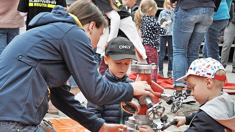 Auch für junge Besucher war in Reuth viel geboten.