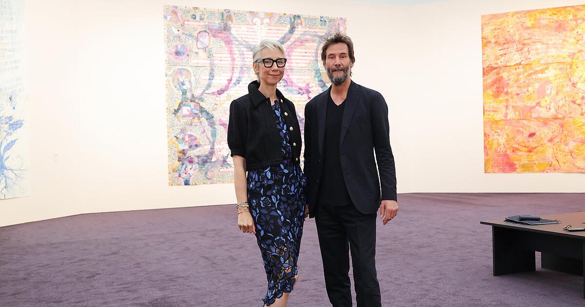 Keanu Reeves taucht überraschend in Franken auf - Gäste aus dem Häuschen