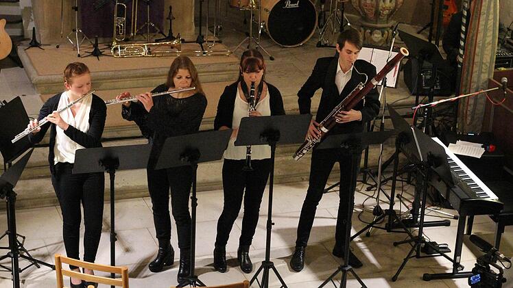 In der prächtigen Kirche gaben die KZG-Musiker ihr Bestes. Foto: Mariell Dörrschmidt