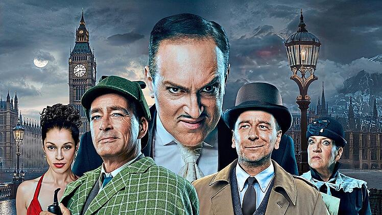 Sherlock Holmes ermittelt beim Theaterring am 11. M&auml;rz 2027. Franziska Strauss