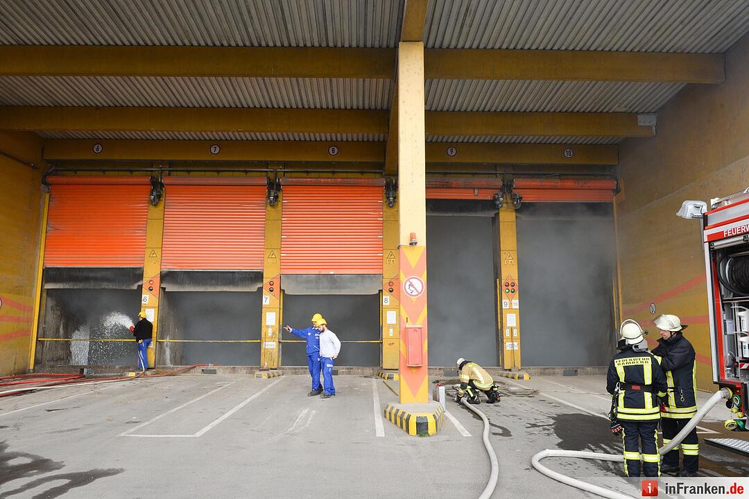 Brand in Müllheizkraftwerk