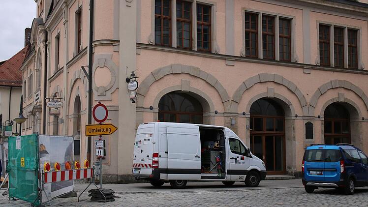 Die "Alte Feuerwache" steht seit Mitte 2016 leer. Zurzeit laufen Sanierungsarbeiten. Foto: Alexander Hartmann