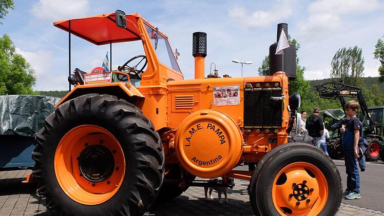 Traktortreffen in Bad Bocklet. Foto: Björn Hein