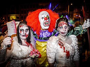 An Halloween sind auch in Franken viele Parties, Gruselführungen und noch vieles mehr geboten. Auch für Kinder hat man sich einiges einfallen lassen. Symbolfoto: Remko De Waal/ANP/dpa