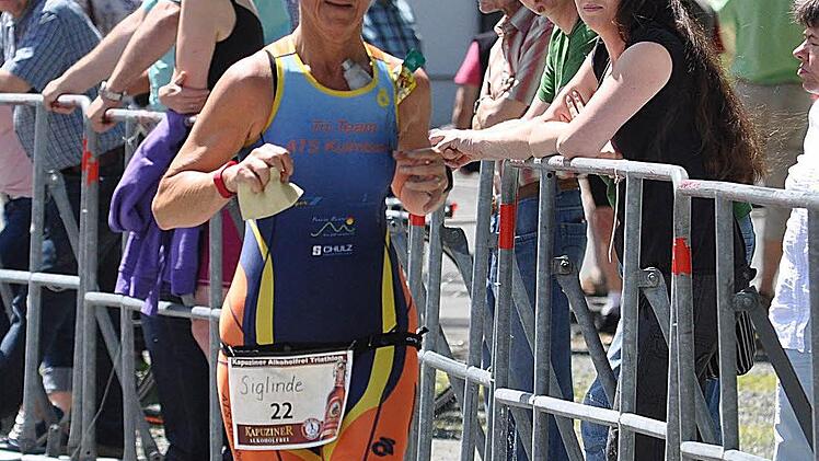 Siglinde auf den letzten Metern.