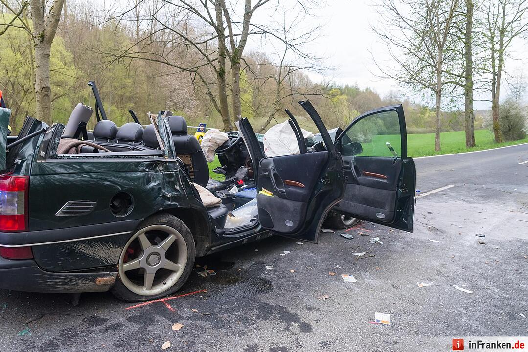 Frontale Kollision in Reichenberg