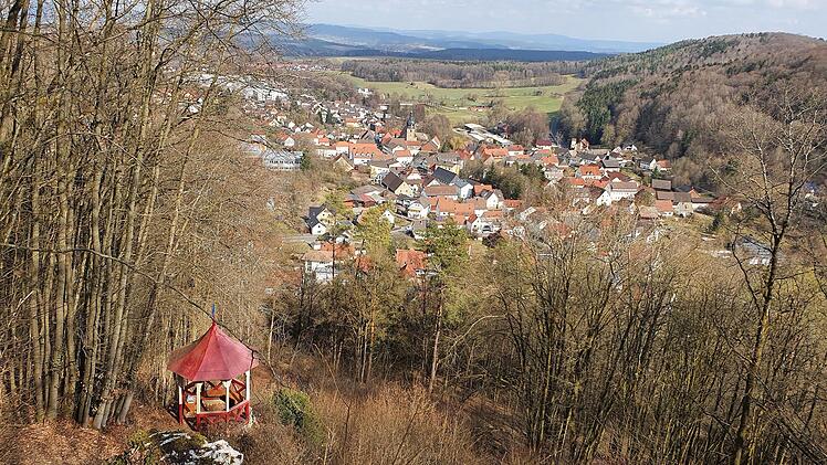 Fritz-Hornschuch-Pfad - Blick auf Kasendorf Foto: Christine Fischer