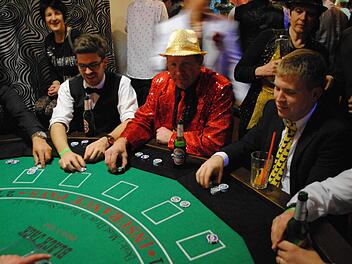 Beim Black Jack in Riedenberg herrschte wie auch in Las Vegas immer großer Andrang. Foto: Evelyn Schneider