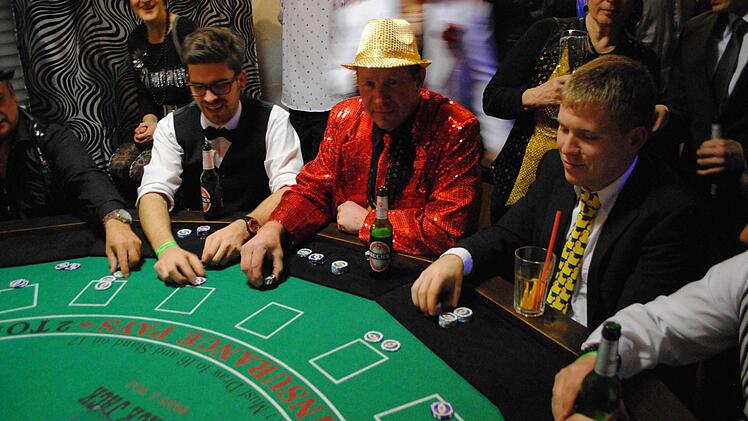 Beim Black Jack in Riedenberg herrschte wie auch in Las Vegas immer großer Andrang. Foto: Evelyn Schneider
