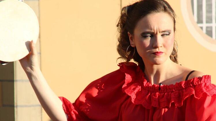 Esmeralda tanzt. Foto: Dieter Britz