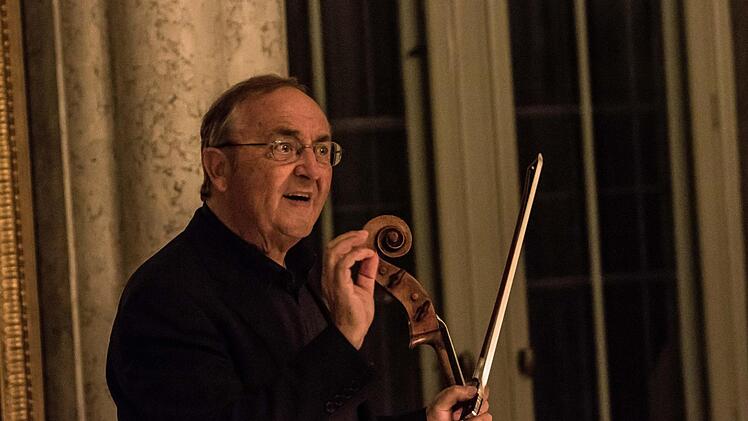 Begeisterten Beifall erhielten das Bamberger Streichquartett beim Auftritt im Marmorsaal von Schloss Rosenau.Foto: Jochen Berger