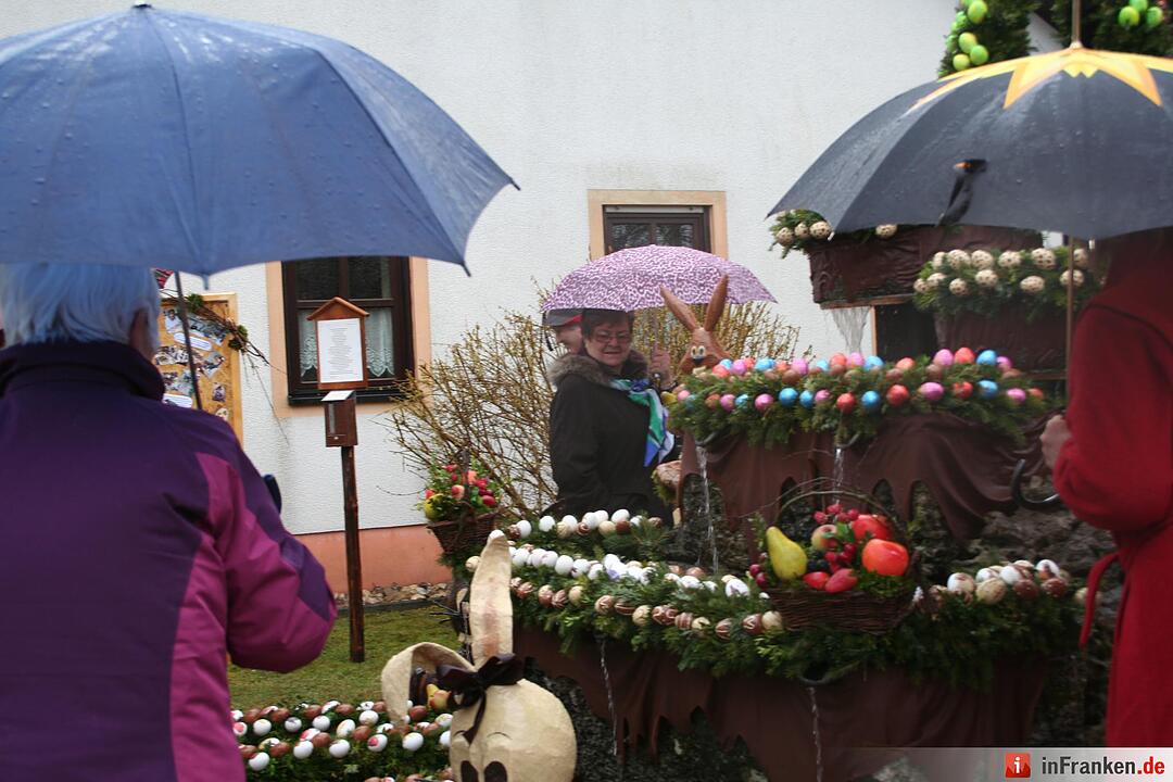Osterbrunnen in der Fränkischen Schweiz