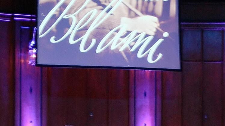 Filmplakat zur Musik von "Bel Ami".  Foto: Werner Vogel
