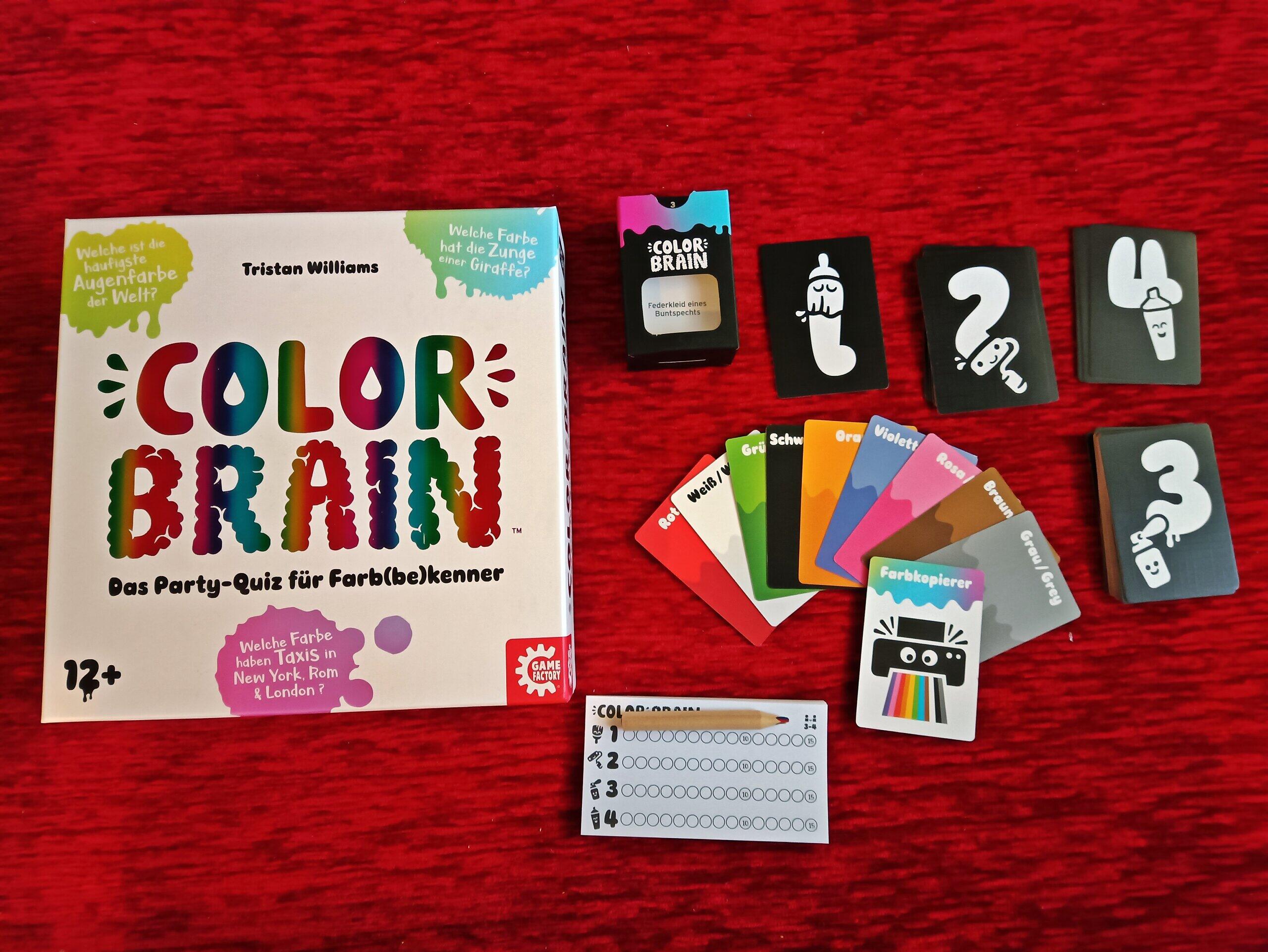 SpieleTest "Color Brain" Schon mal mit Farben geantwortet? So