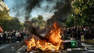 Schulproteste in Frankreich