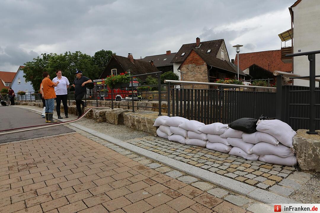 Hochwasser Landkreis Bamberg III - Oberhaid