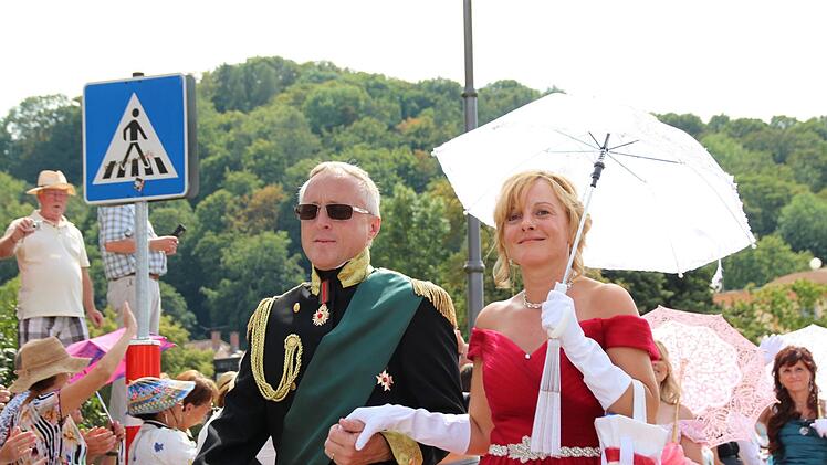 Rakoczy-Festzug 2018 in Bad Kissingen Foto: Benedikt Borst